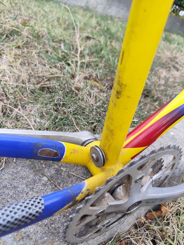 Used Rebellato Custom Frameset 1988 Road & Gravel, Blue — image 3 of 5