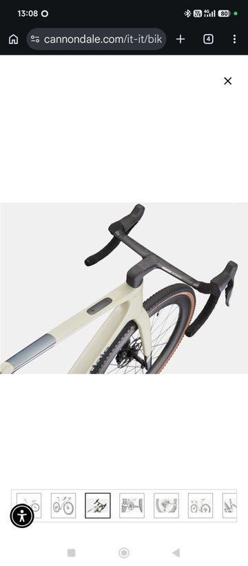 Used Cannondale SuperX 1 2026 2026 Road & Gravel, White — image 3 of 3