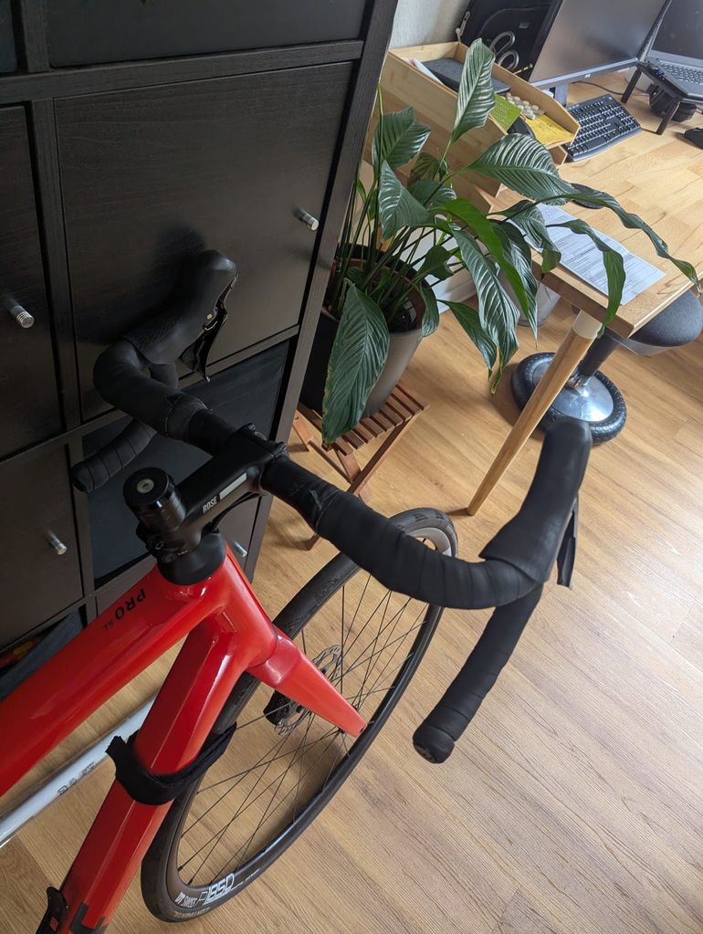 Rose PRO SL DISC 105 2021 2021 Road & Gravel usato, Rosso — immagine 6 di 7