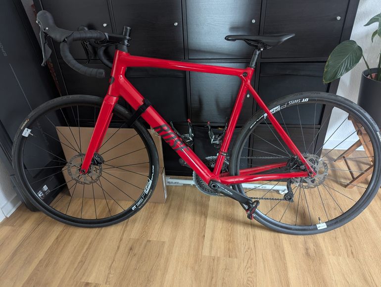 Rose PRO SL DISC 105 2021 2021 Road & Gravel usato, Rosso — immagine 2 di 7