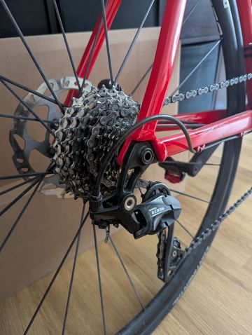 Rose PRO SL DISC 105 2021 2021 Road & Gravel usato, Rosso — immagine 4 di 7