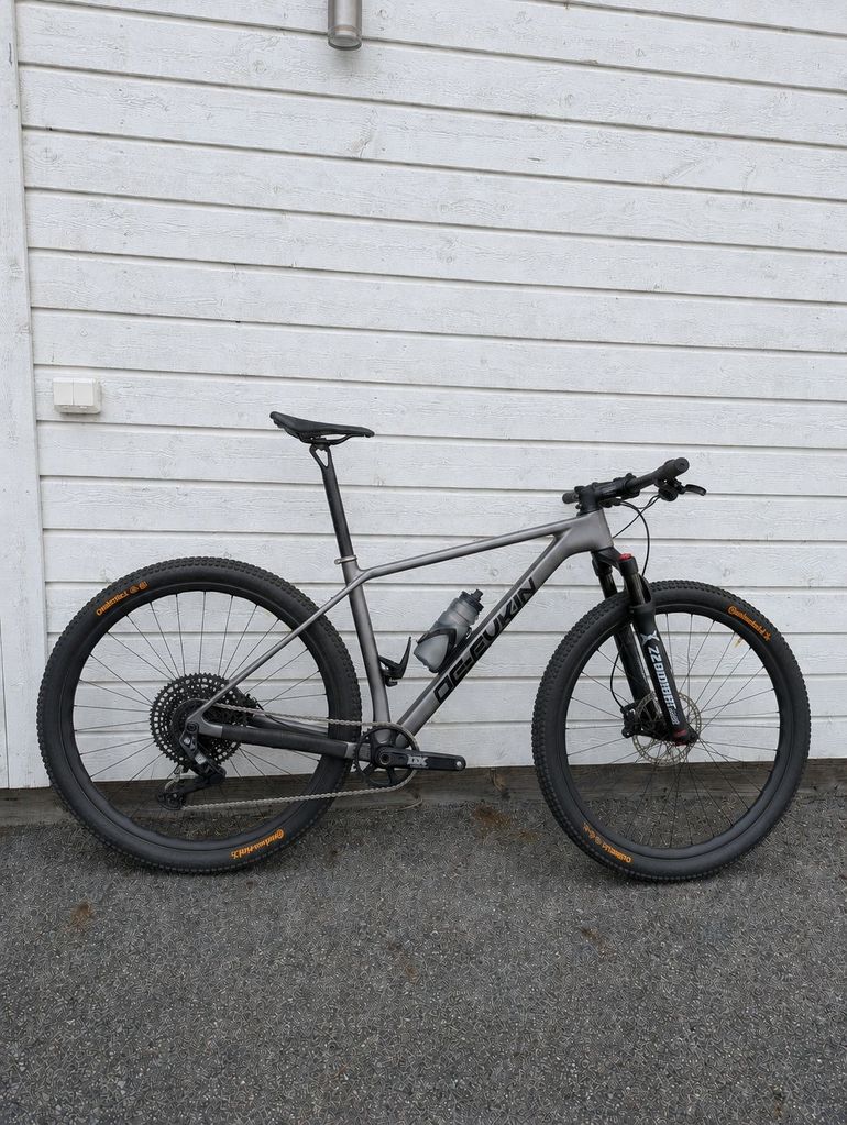 OG EVKIN Custom Frameset 2026 Mountainbike usato, Grigio chiaro — immagine 6 di 12
