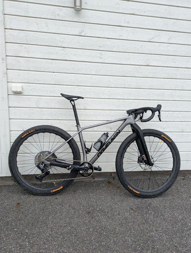 OG EVKIN Custom Frameset 2026 Mountainbike usato, Grigio chiaro — immagine 8 di 12