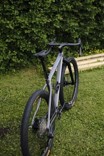 OG EVKIN Custom Frameset 2026 Mountainbike usato, Grigio chiaro — immagine 9 di 12
