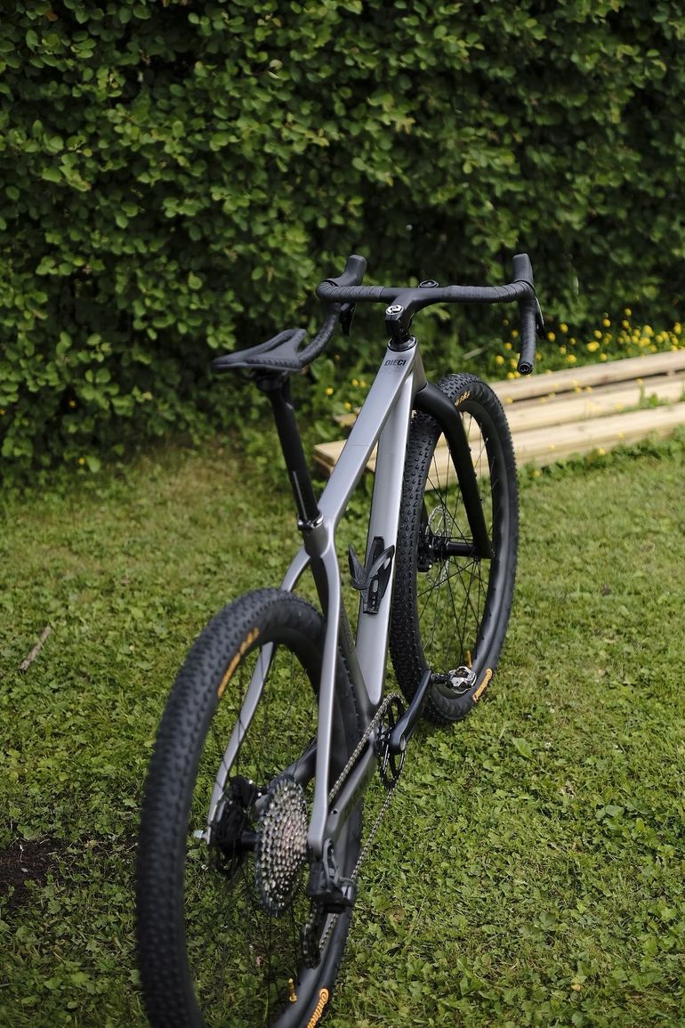OG EVKIN Custom Frameset 2026 Mountainbike usato, Grigio chiaro — immagine 9 di 12