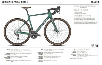 Used Scott Addict 20 2022 2022 Road & Gravel, Green — image 12 of 12