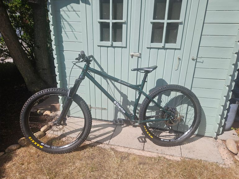 Gebrauchtes Stanton Switchback 631 Standard 2021 2021 Mountainbike, Grün — Bild 11 von 11