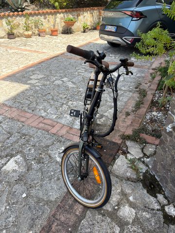 Used B’TWIN Folding Bike E-Fold 2025 Urban, Green — image 3 of 4