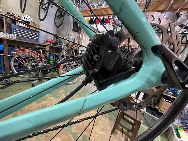 Bianchi Sprint 105 2025 2025 Road & Gravel usato, Verde — immagine 16 di 16