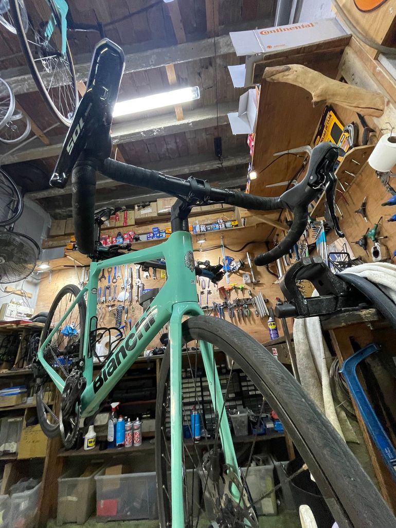 Bianchi Sprint 105 2025 2025 Road & Gravel usato, Verde — immagine 13 di 16