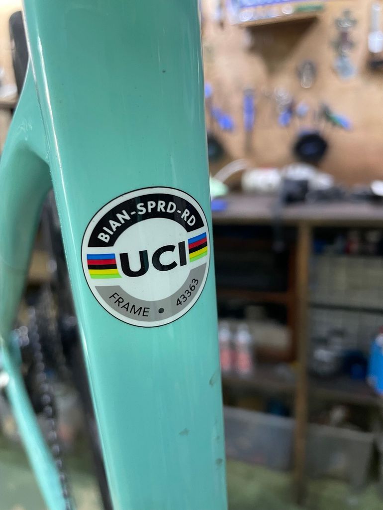 Bianchi Sprint 105 2025 2025 Road & Gravel usato, Verde — immagine 2 di 16