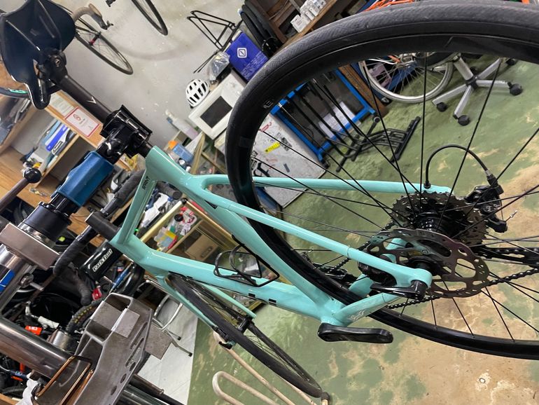 Bianchi Sprint 105 2025 2025 Road & Gravel usato, Verde — immagine 7 di 16