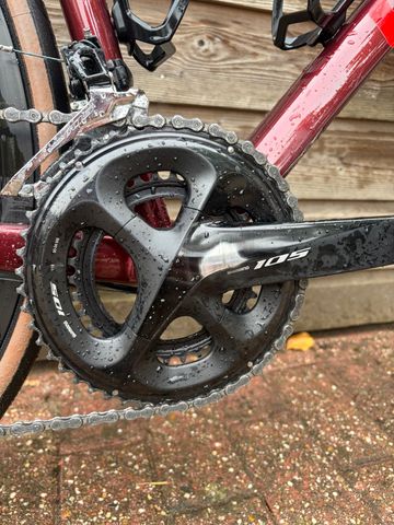 CUBE ATTAIN SLX 2023 2023 Road & Gravel usato, Rosso — immagine 10 di 13
