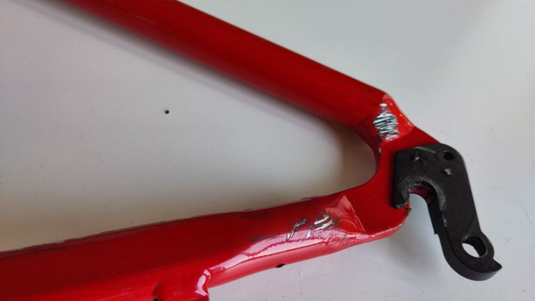 Used Cannondale CAD 2 Beast of the East Frame 1995 Mountainbike, Red — image 7 of 12