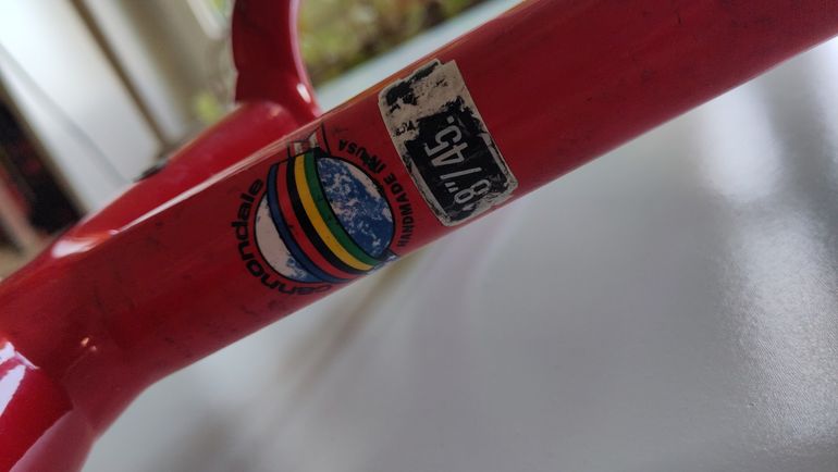 Used Cannondale CAD 2 Beast of the East Frame 1995 Mountainbike, Red — image 5 of 12