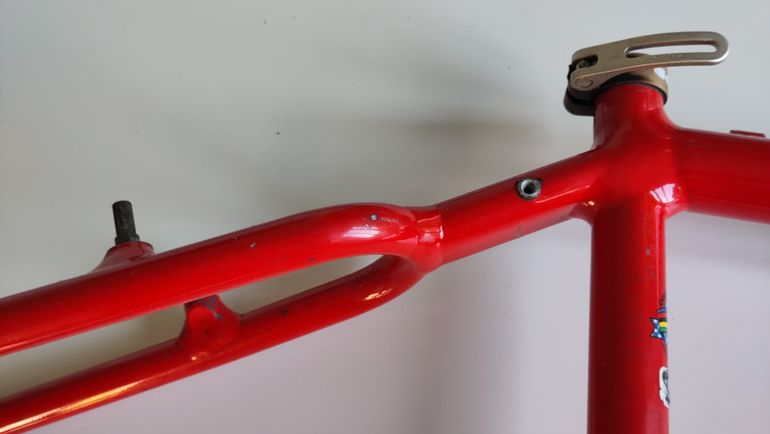 Used Cannondale CAD 2 Beast of the East Frame 1995 Mountainbike, Red — image 9 of 12
