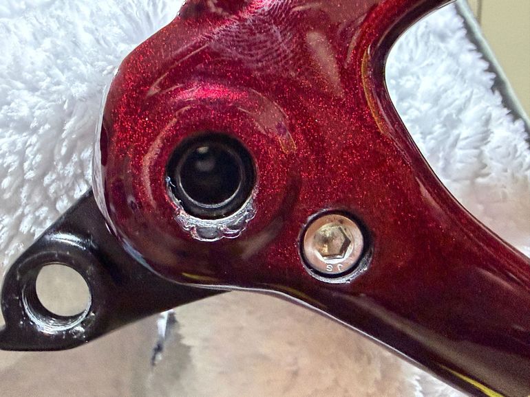 Used Specialized Tarmac Frameset 2020 Road & Gravel, Red — image 3 of 5