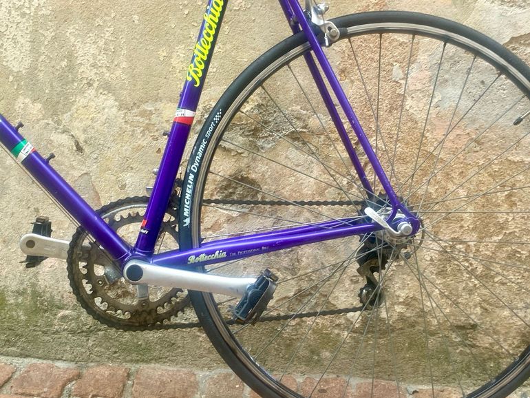 Tweedehands Bottechia Handbuilt Italian Steel Road Bike – Columbus Gara, 1990s 1990 Road & Gravel — afbeelding 18 van 21