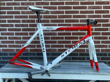Used Storm Optimum Butting Profile 5.0 2016 Road & Gravel, White — image 1 of 9