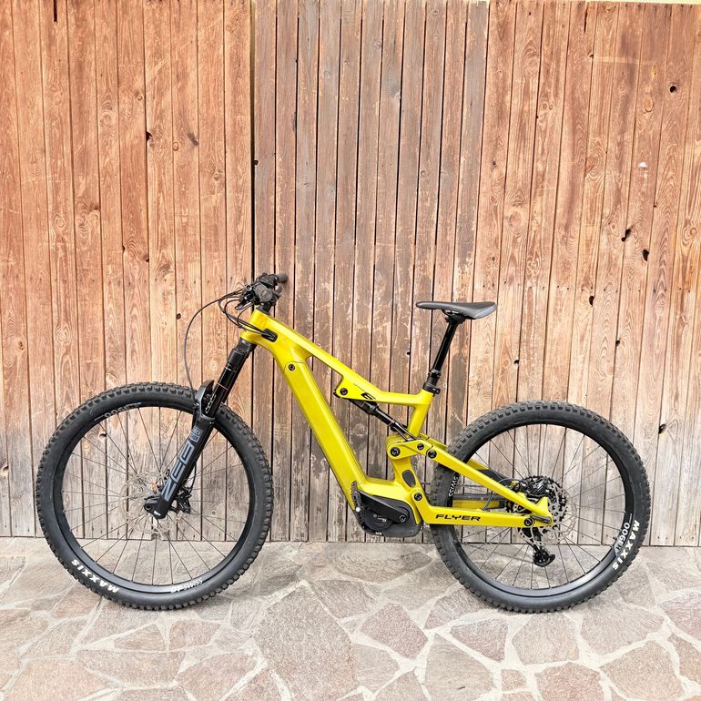 Used Flyer Uproc SRAM NX Eagle 2023 Mountainbike, Orange — image 6 of 6