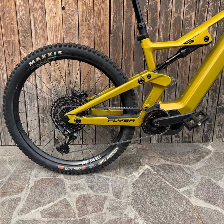 Used Flyer Uproc SRAM NX Eagle 2023 Mountainbike, Orange — image 2 of 6