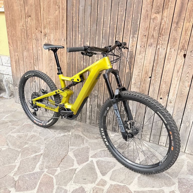 Used Flyer Uproc SRAM NX Eagle 2023 Mountainbike, Orange — image 5 of 6