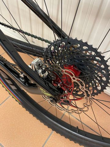 Used Lee Cougan Custom SRAM GX Eagle AXS 2022 Mountainbike, Green — image 7 of 20