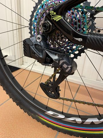 Used Lee Cougan Custom SRAM GX Eagle AXS 2022 Mountainbike, Green — image 4 of 20