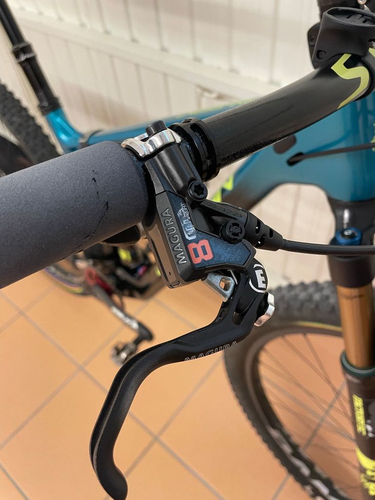 Used Lee Cougan Custom SRAM GX Eagle AXS 2022 Mountainbike, Green — image 15 of 20