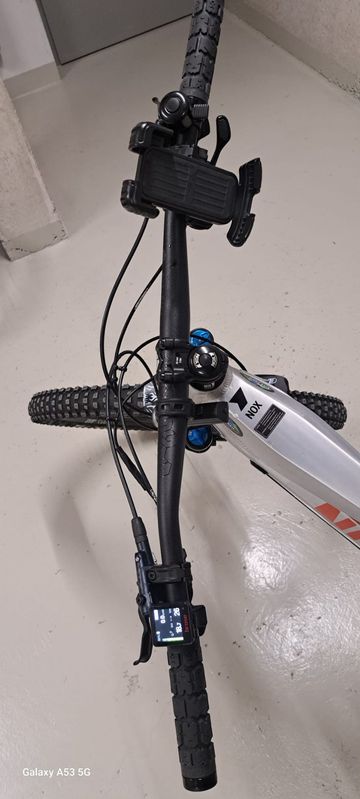 Used Nox 5.9 All Mountain 2023 Mountainbike, Light Gray — image 7 of 7