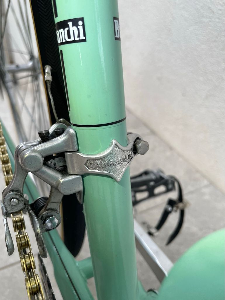 Gebrauchtes Bianchi Custom Other Campagnolo 1975 Road & Gravel, Blau — Bild 4 von 20