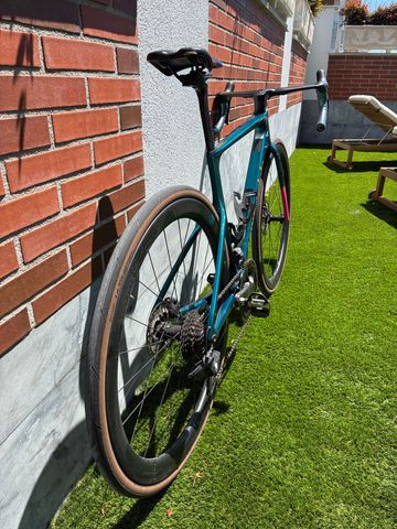 Used Cannondale Supersix Shimano Ultegra Di2 2023 Road & Gravel, Blue — image 8 of 31