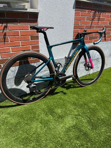 Used Cannondale Supersix Shimano Ultegra Di2 2023 Road & Gravel, Blue — image 11 of 31