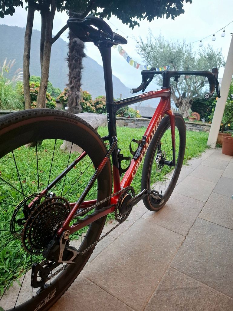 Gebrauchtes Specialized crux 5 Custom SRAM Red eTap AXS 2026 Road & Gravel, Rot — Bild 10 von 10