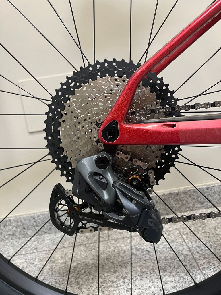 BMC Twostroke 01 ONE 2022 2022 Mountainbike usato, Rosso — immagine 4 di 10