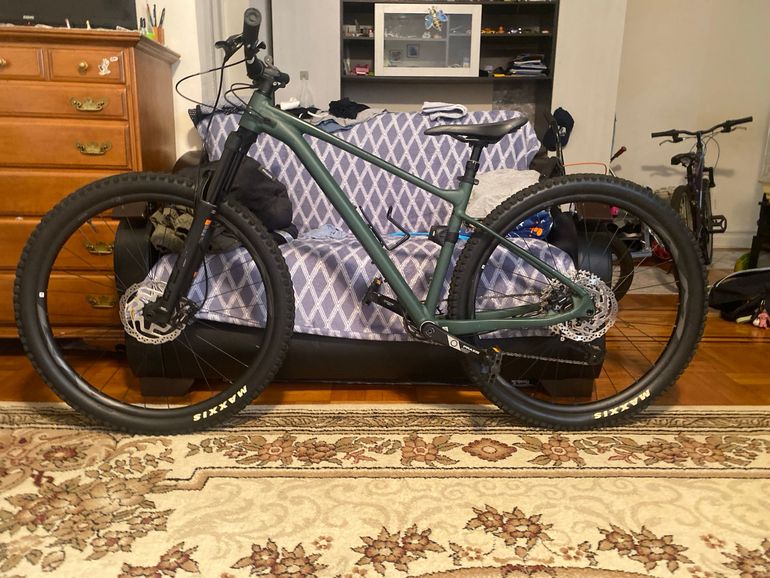 Used Giant Fathom 29 2 2021 2021 Mountainbike, Green, 29 — image 2 of 7