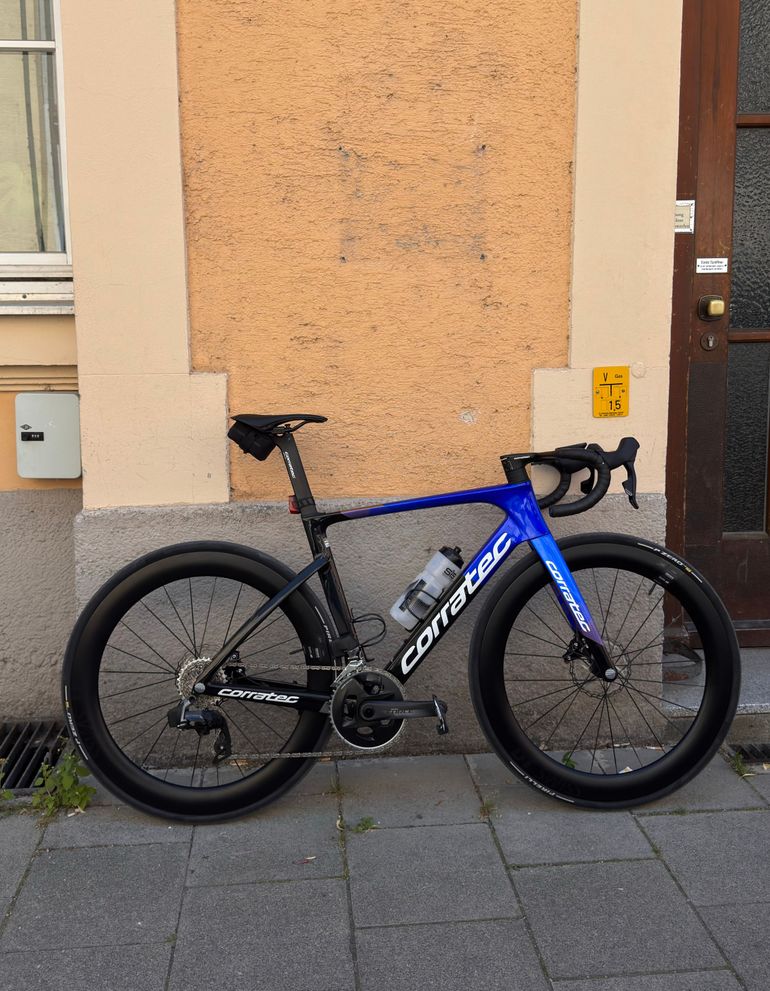 Corratec CCT EVO Race 2023 2023 Road & Gravel usato, Blu — immagine 23 di 23