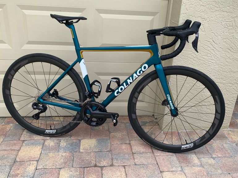Used Colnago V3-rs Shimano Ultegra Di2 2024 Road & Gravel, Green — image 2 of 7