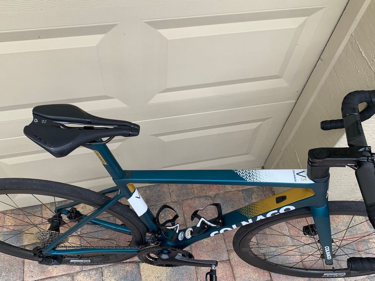 Used Colnago V3-rs Shimano Ultegra Di2 2024 Road & Gravel, Green — image 5 of 7