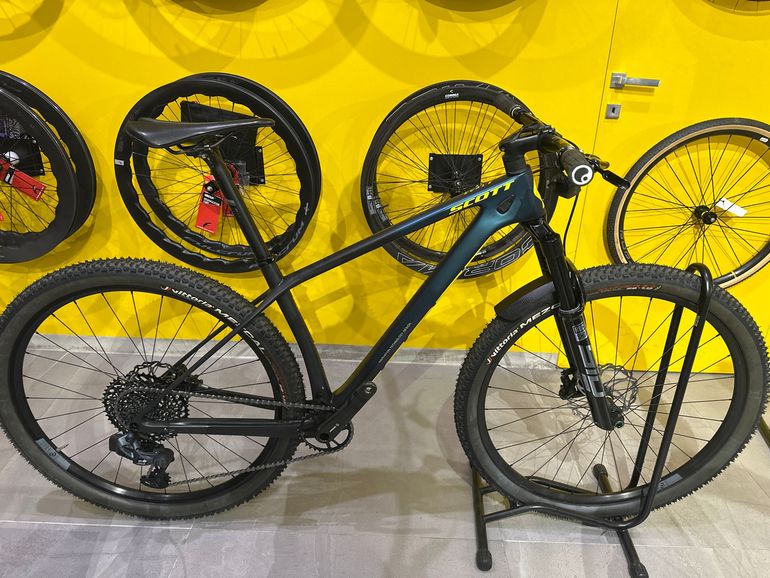 Gebrauchtes Scott Scale RC World Cup 2022 2022 Mountainbike, Blau — Bild 1 von 8