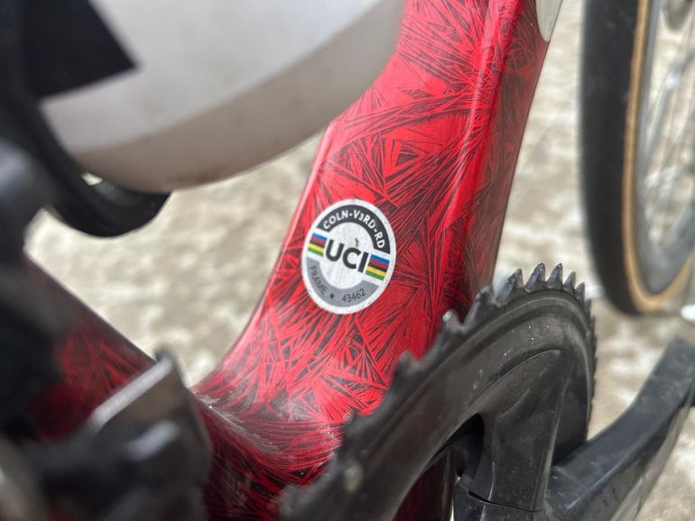 Used Colnago Custom Frameset 2021 Road & Gravel, Red — image 4 of 10