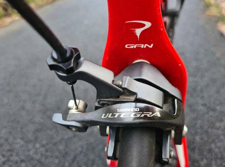 Used Pinarello Gan Ultegra Di2 2017 Road & Gravel, Red — image 11 of 15