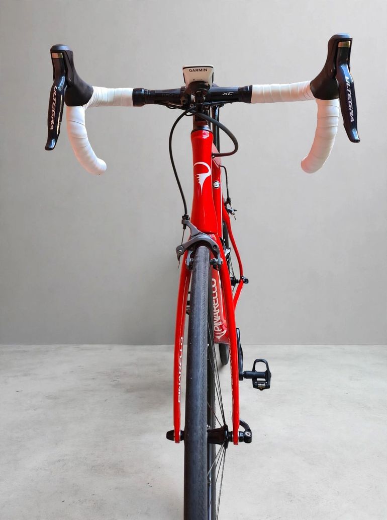 Used Pinarello Pinare Gan Shimano Ultegra Di2 2017 Road & Gravel, Red — image 3 of 10