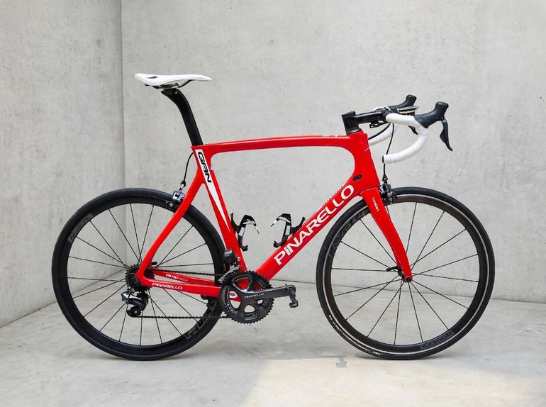 Used Pinarello Pinare Gan Shimano Ultegra Di2 2017 Road & Gravel, Red — image 1 of 10