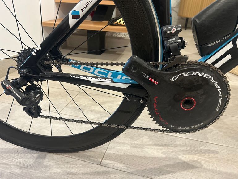 Focus izalco crono Custom Campagnolo Super Record EPS 2017 Road & Gravel usato, Blu — immagine 3 di 4