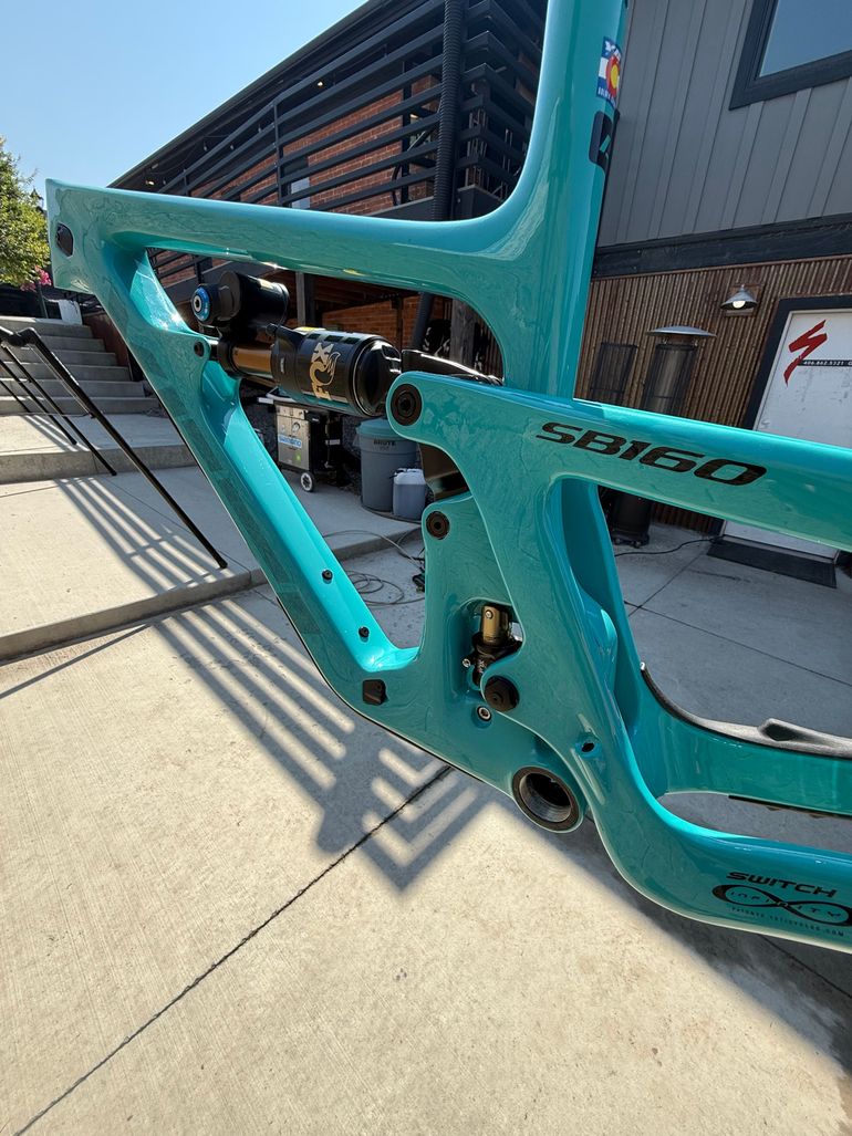 Used Yeti SB160 T/Series Frameset 2026 Frameset 2026 Mountainbike, Blue, 29 — image 6 of 10