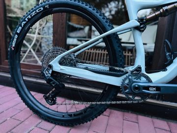 Used Lapierre XRM SRAM GX Eagle AXS 2025 Mountainbike, Light Gray — image 2 of 10