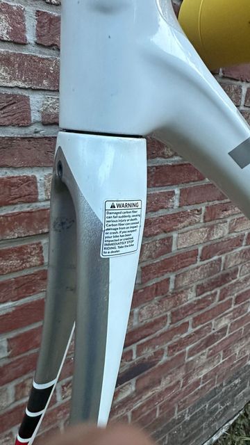 Used Trek Domane 6.9 Compact 2014 Frameset 2014 Road & Gravel, White — image 14 of 18
