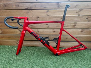 Gebrauchtes BMC Teammachine SLR01 MOD P2P 2023 Frameset 2023 Road & Gravel, Rot — Bild 2 von 14