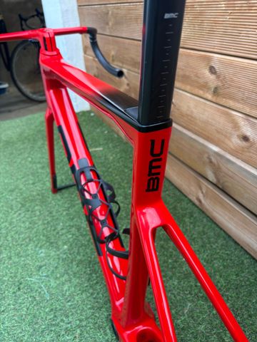 Gebrauchtes BMC Teammachine SLR01 MOD P2P 2023 Frameset 2023 Road & Gravel, Rot — Bild 13 von 14